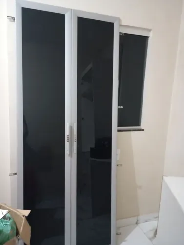 Portas de vidro temperado