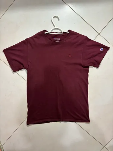Camiseta Champion Original Masculina Bordô Tam. P - Excelente Estado