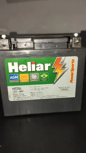 BATERIA de moto Heliar 12v 4ah