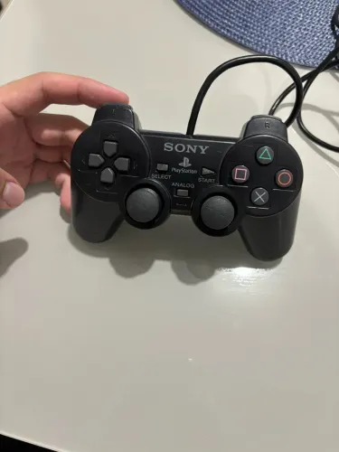 Controle Ps2 Original Série A Preto