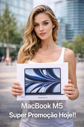 Macbook Air M5 512Gb Até 12X ( Novo Garantia ) Super Promoção Hoje Toda Linha Apple neo m4