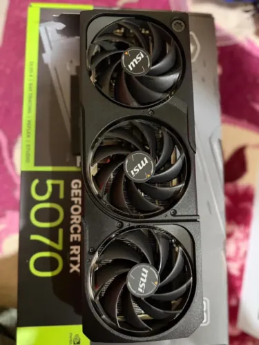 RTX 5070 12GB MSI Shadow 3X OC | Nova, Lacrada, NF e Garantia de 2 anos