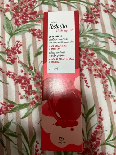 Body splash maçã caramelizada e baunilha NATURA
