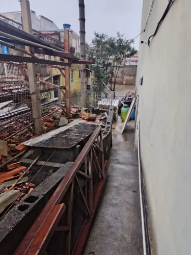 Treliça metálica para telhado 