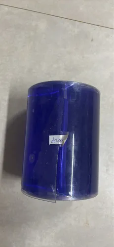 Rolo Cortina De Pvc Transparente 2mm X 20cm Com 10 Metros - Novo