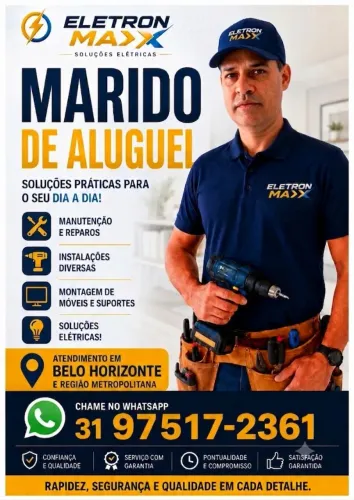 ELETRICISTA e MARIDO DE ALUGUEL 