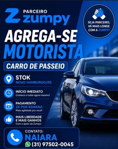 Motorista carro de passeio 