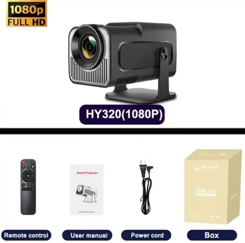Projetor HY320 Mini Android imagem 4k