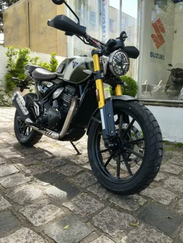 TRIUMPH SCRAMBLER 400 X VERDE 2024/2025