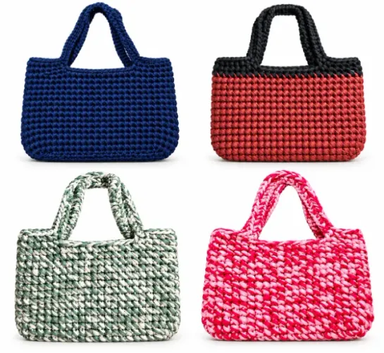 Bolsa Artesanal em Crochê