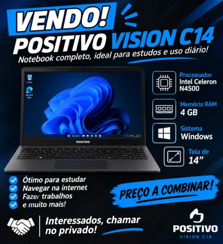 Notebook Positivo Vision C14