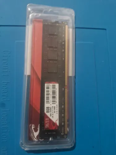 1x Memória ram jazer 8gb ddr3 1600mhz pc3-12800u cl11