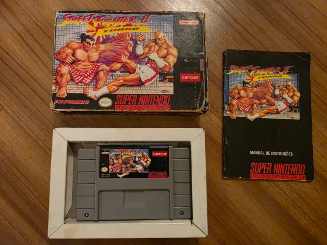 Street Fighter 2 Turbo Super Nintendo Snes Playtronic