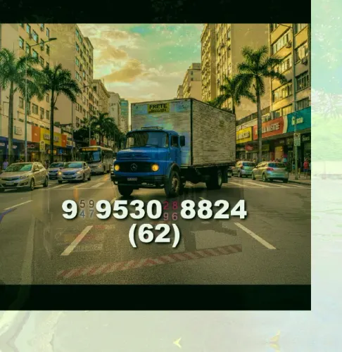 Frete em Jardim América e Setor Nova Suíça! Transporte ágil e seguro!