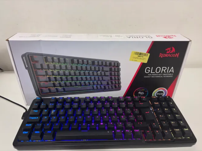 Teclado Mecânico Gamer Redragon Gloria RGB