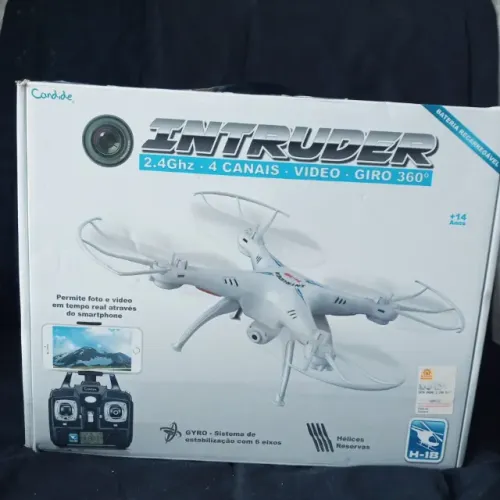 Drone H 18 Intruder Com Câmera Real Time  venda no Estado todo Completo funcionando .