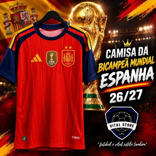 Camisa da Espanha 26/27
