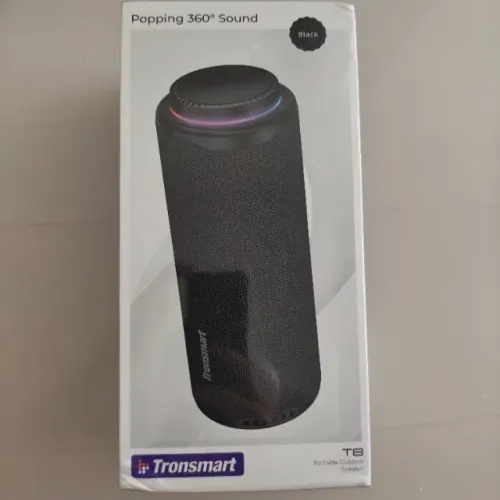 Caixa de som Bluetooth Tronsmart T8 com Deep Bass, 40W, Resistente a Agua IPX7 LACRADO