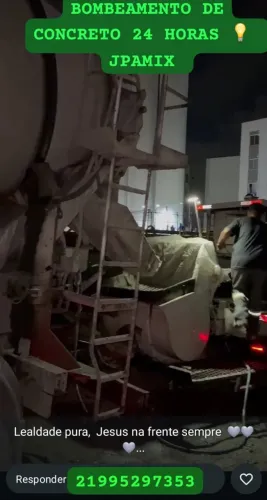 CONCRETO BOMBEADO CONCRETO USINADO E PISO POLIDO JPAMIX RIO DE JANEIRO
