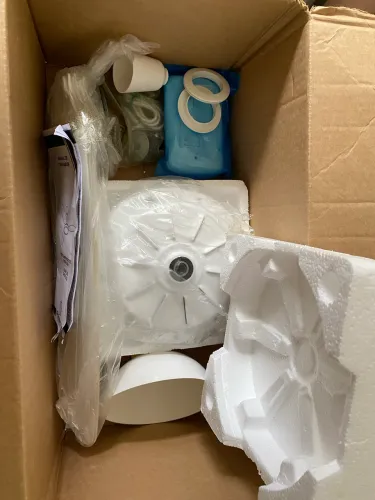 Ventilador de teto Silent led branco