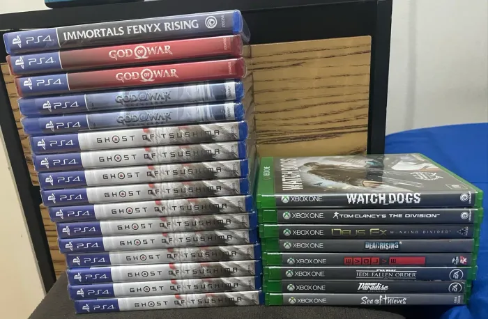 Jogos de PS4 e XBOX ONE ( VALORES NA DESCRIÇÃO )