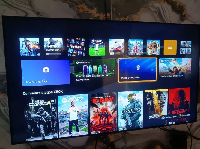 Samart tv Samsung 55 polegadas