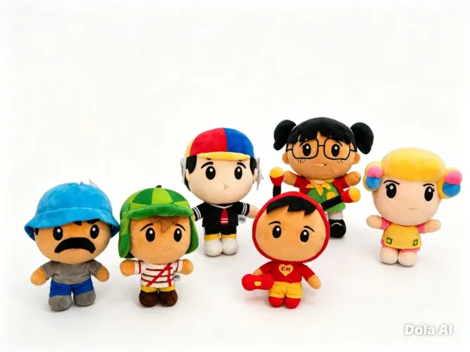 Kit turma Chaves Chaves,Kiko, Chapolin,Florinda, seu Madruga e Chiquinha
