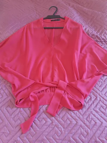 Blusa de seda