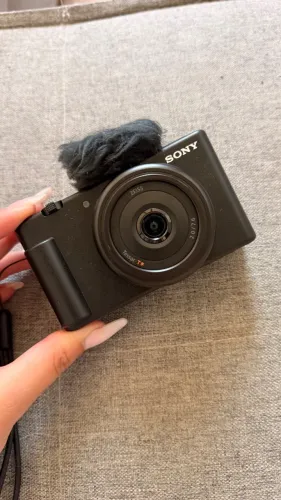 Sony ZV-1F Seminova | Pouquíssimo uso | Impecável