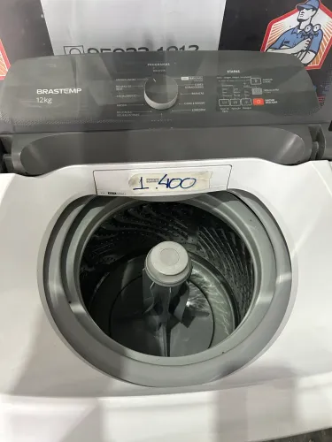 Máquina lavar Brastemp inox 12kg. 3 meses de garantia 