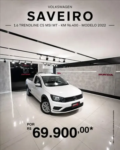 Volkswagen Saveiro Trendline 1.6 T.flex 8V 2022