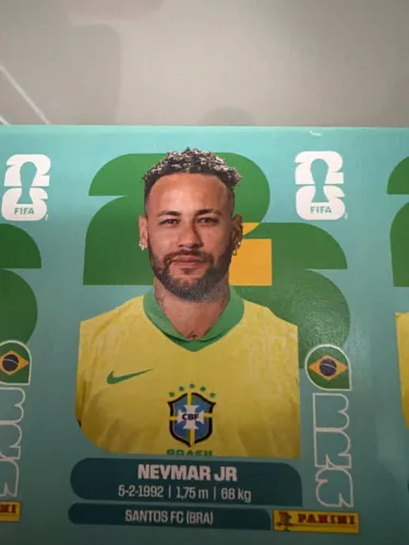 Figurinha copa Neymar