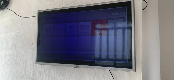 tv lg 32 polegadas (nao smart) aceito cartao com taxa da maquininha