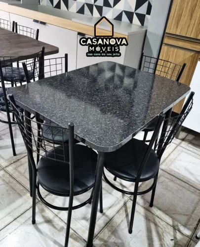 Conjunto de mesa 4 lugares