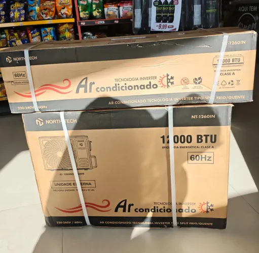 Vende-se ar condicionado North TEC 12 mil BTUs inverter