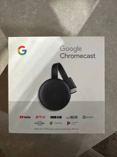 2 Google Chromecast - Aplicativos e espelhamento de tela 300,00