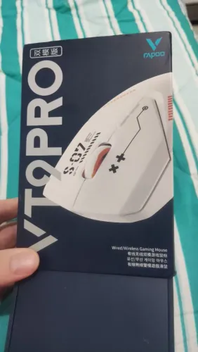 Mouse Gamer Rapoo VT9 Pro - Branco