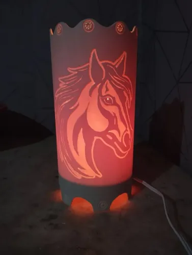 LUMINÁRIA DE PVC TEMA AGRONEGÓCIO 