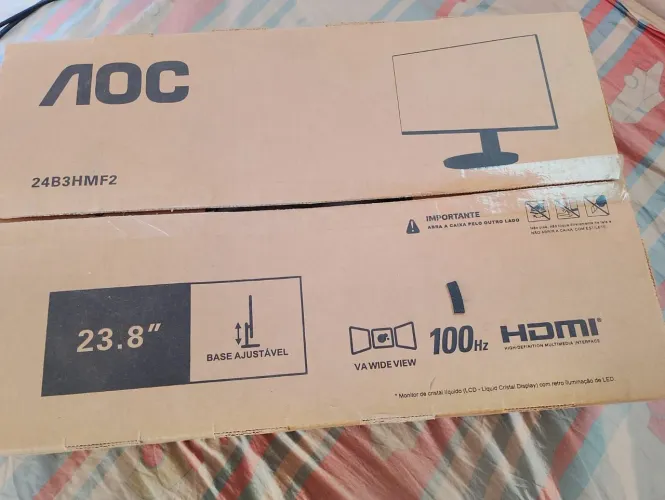Monitor aoc 23.8 polegadas semi novo