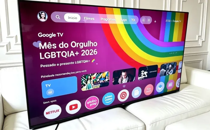 TV 504k Tcl  comando voz hdr10+ borda infinita 1400 faço cartao 12x juros baixos 