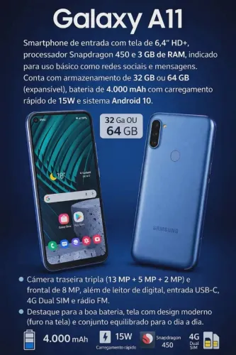 SAMSUNG GALAXY A11 