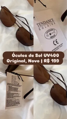 Óculos de Sol Original Tendance Solaire - Novo
