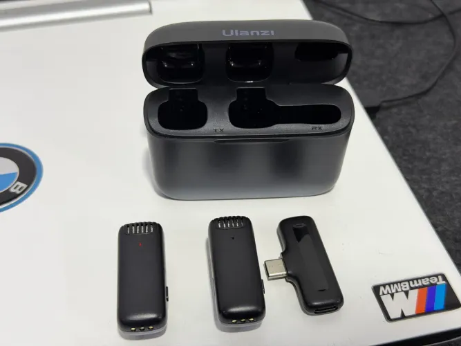 Microfone de lapela Ulanzi J12
