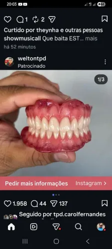 Laboratório de protése dentaria atendimento em domicílio 
