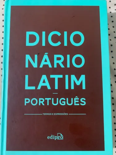 Livro/Dicionário de Latim - Português