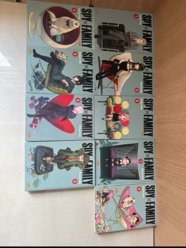 Spy X Family Mangá 1 ao 9