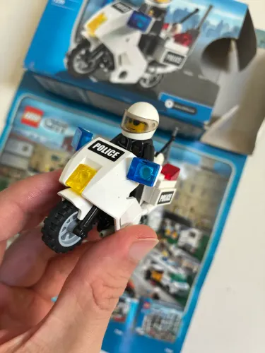 Lego city moto polícia 