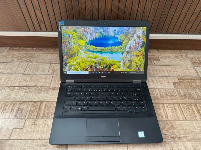 Notebook Dell Latitude Core i5 8gb SSD M2 256gb aceito cartão