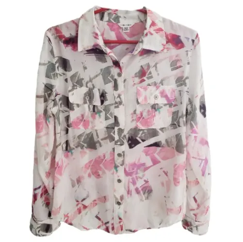 Camisa Calvin Klein Feminina Original Branca Tamanho PP Importada