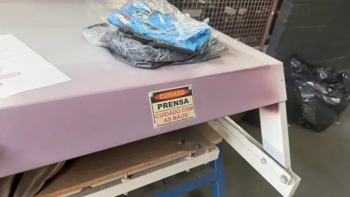 Prensa para sublimação 115X75 Yguacu dois berços